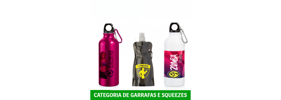 GARRAFAS E SQUEEZES